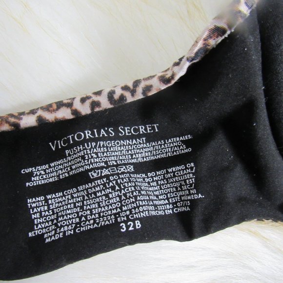 Victoria's Secret cheetah push-up bra - Picture 3 of 6